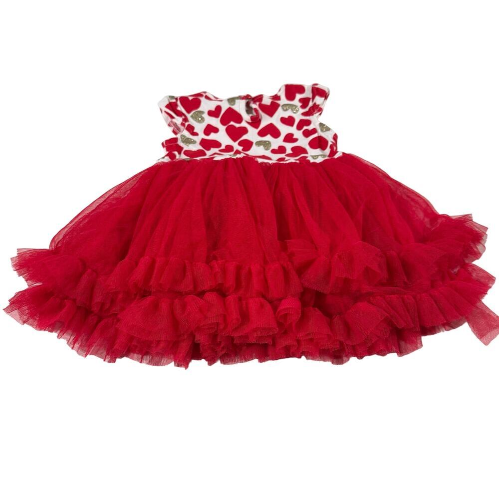 Tommy Bahama Baby Girl 18M Heart Tutu Dress - Picture 3 of 6